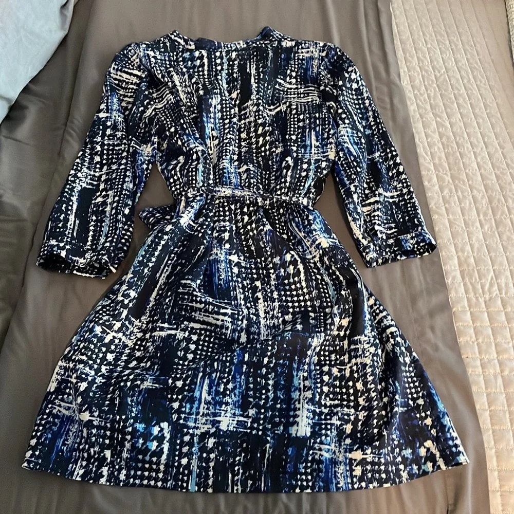 Forever 21 medium navy blue dress - Picture 3 of 4